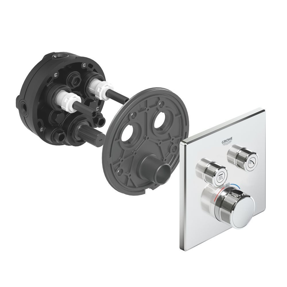 Grohtherm SmartControl Tермостат прихованого монтажу з 2 кнопками керування (29124000)