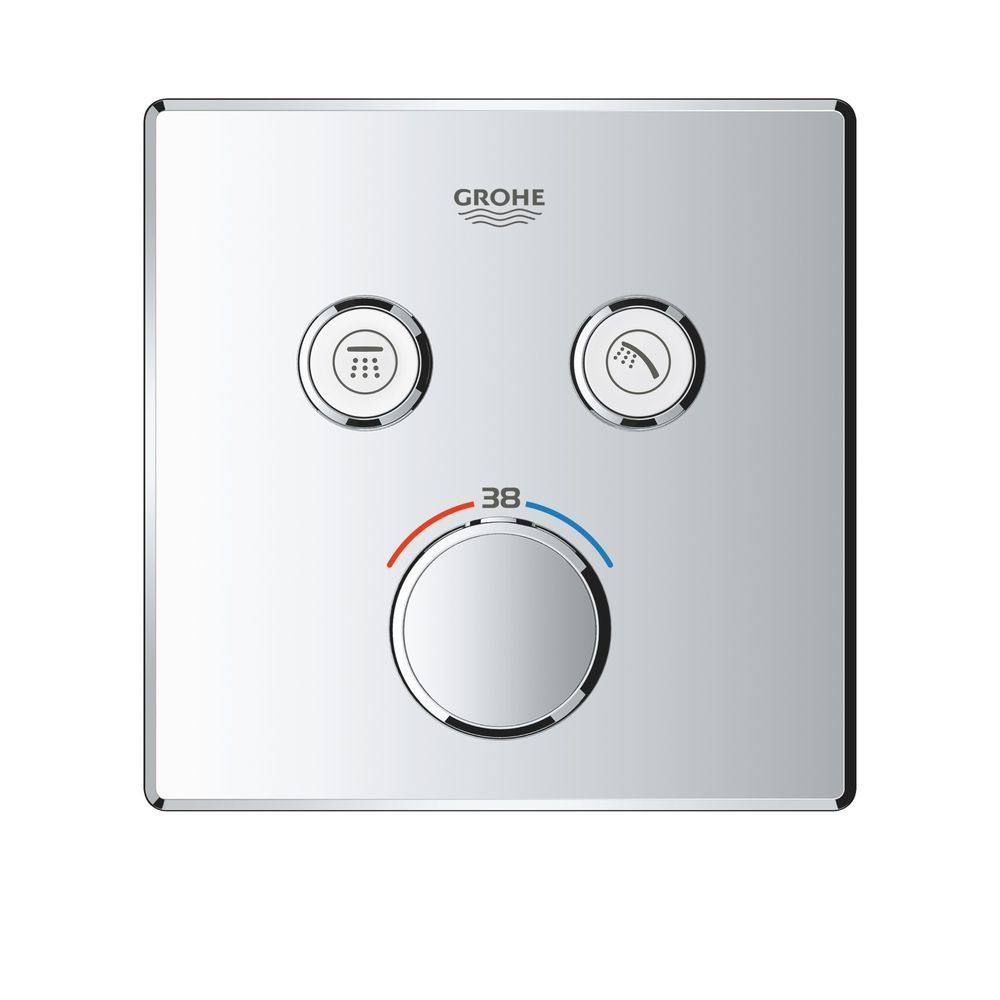Grohtherm SmartControl Tермостат прихованого монтажу з 2 кнопками керування (29124000)
