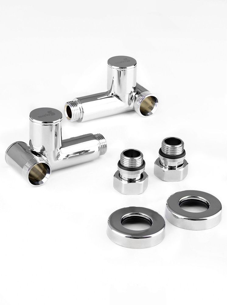 Кран кутовий під ТЕН Mario G 1/2", комплект 2 шт