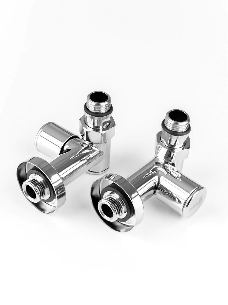 Кран кутовий під ТЕН Mario G 1/2", комплект 2 шт