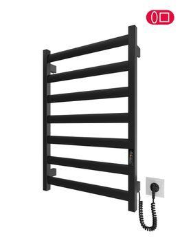 Рушникосушка електрична HF Chester 770х530 чорний мат TR 4.0
