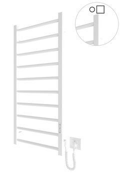 Рушникосушка електрична HF Leeds 970x430 білий мат