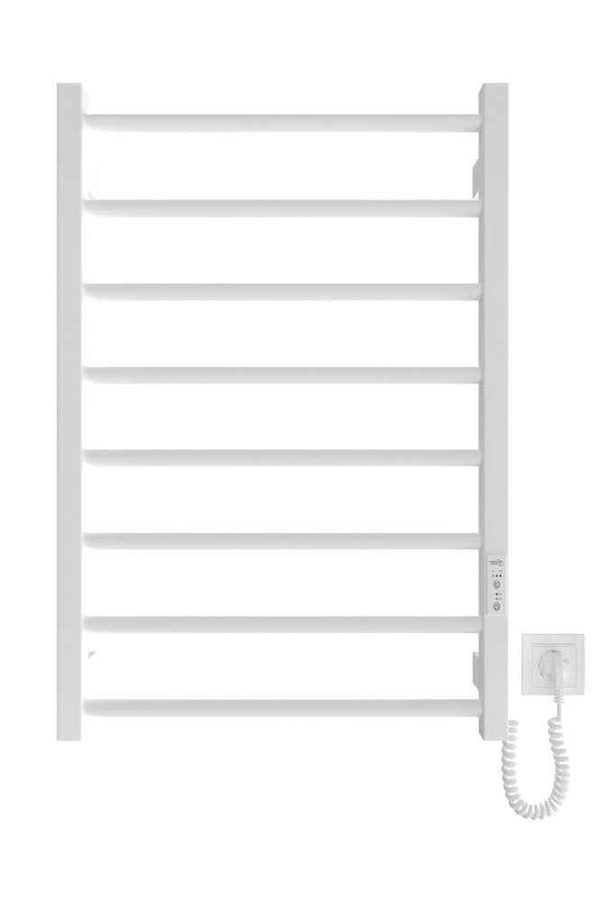 Рушникосушка електрична HF Leeds 770x530 білий мат