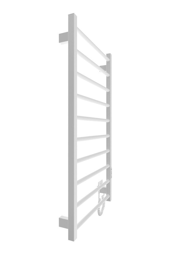 Полотенцесушитель электрический HF Leeds 970x530 белый мат