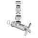 Кран кутовий Laris 1/2" - 3/4" Еліт 2шт. (ZZ-4704)