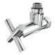 Кран кутовий Laris 1/2" - 3/4" Еліт 2шт. (ZZ-4704)