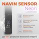 Рушникосушка електрична Navin Авангард 480х600 Sensor ліва з таймером, чорний муар