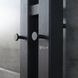 Рушникосушка електрична Navin Силует Квадро 90х1500 Sensor права, чорний муар