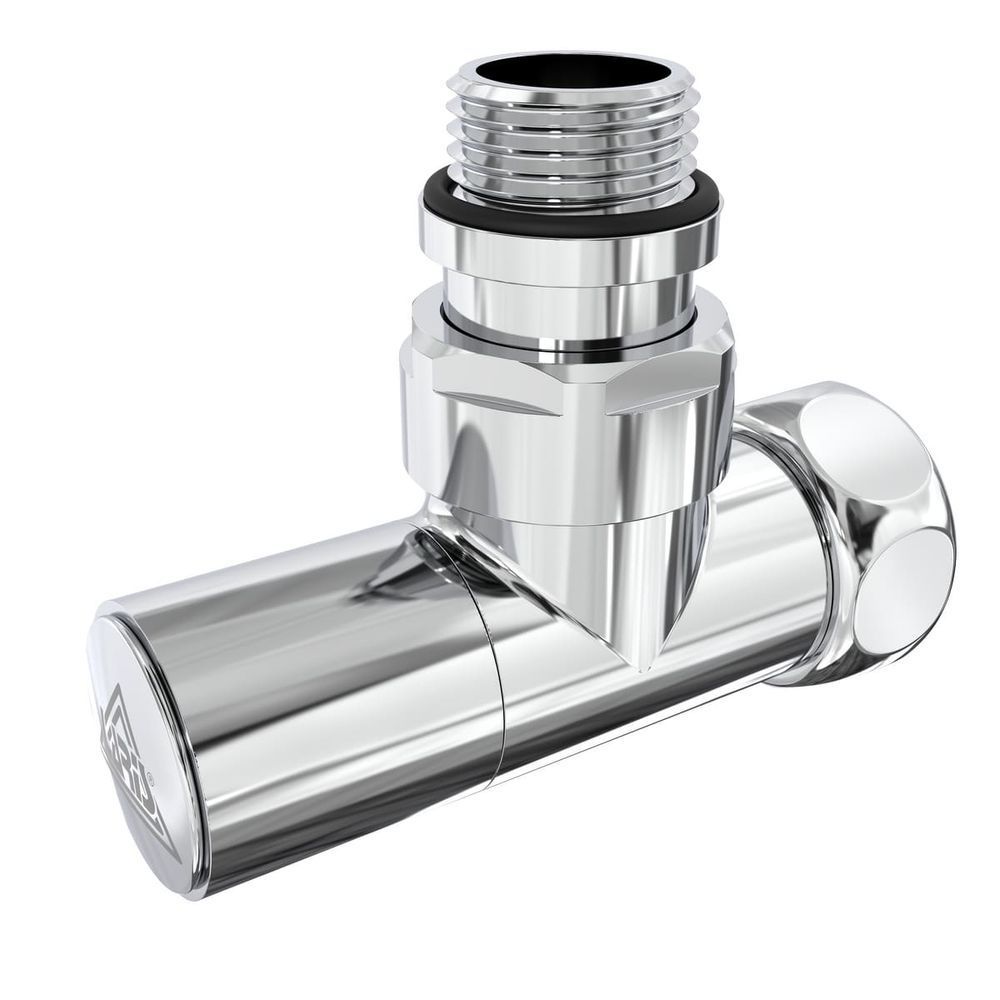 Кран кутовий Laris Звичайний 1/2" - 3/4" + ексцентрики 2шт. (LX-4701)