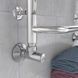 Кран кутовий Laris Звичайний 1/2" - 3/4" + ексцентрики 2шт. (LX-4701)