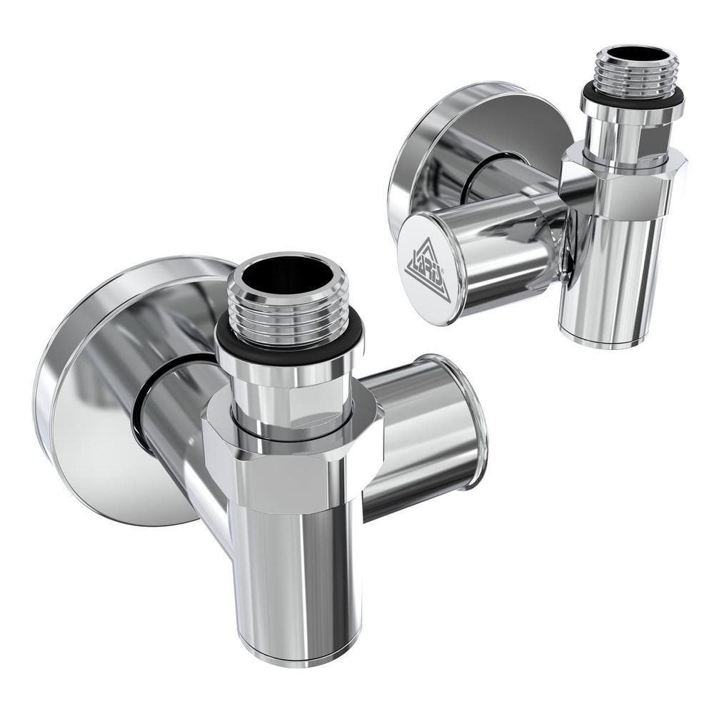 Кран кутовий Laris Під ТЕН 1/2" - 1/2" 2шт. (LX-2044)