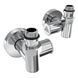 Кран кутовий Laris Під ТЕН 1/2" - 1/2" 2шт. (LX-2044)