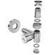 Кран кутовий Laris Під ТЕН 1/2" - 1/2" 2шт. (LX-2044)