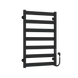 Рушникосушка електрична Harmony П7 500х800 Deffi фарбована сталь, чорний, JD04, праве підключення