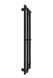 Рушникосушка електрична HF Slim 1170х250 чорний мат